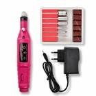 Electric Nail File Drill Machine Nail Art Tool Kit For Acrylic Gel Nails Manicur