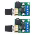 2  Adjustable Volume Lm386 Mini Audio Power Amplifier Board Dc3 12v Module E