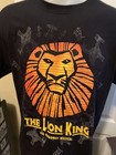 Nwt The Lion King Broadway Musical Shirt Size Medium Short Sleeve Black 