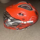 Warrior Tii Lacrosse Helmet Miami Hurricanes Colorway W  Cage Adult Large