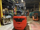 2020 Linde 5000 Lb Electric Forklift With Side Shift And Triple Mast