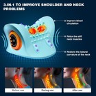 Hugterra Neck Massager 2025  Neck And Shoulder Relaxer With Heat  3 Modes  Porta