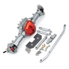 1 10 Rc Crawler Scx10 Front Rear Cnc Aluminum Axle Set Heavy Duty Titanium