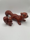 Vtg Arnels Ceramic Squirrels Set Of Two
