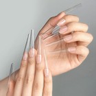 504pcs Extra Long False Nail Tips Ballerina Full Cover C Curve Shape Fake Nails