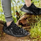 60 Pack Disposable Shoe Covers Waterproof Plastic Booties For Men   Women