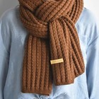 Mens Womens Winter Warm Scotland Made 100  Cashmere Scarf Scarves Plain Wool