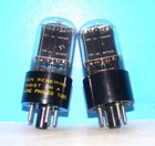6x5gt 2 Radio Philco Audio Electron Vintage Amplifier Vacuum Tubes Valve Tested