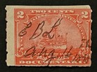 Travelstamps  1898 Us Stamps Scott  r164    battleships     Used Ng Pen Cancel