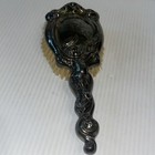Vintage Woman Vanity Victorian Cherub Hand Brush Victors Silver  231e
