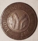 Vintage New York City Transit Authority Token Coin Good For One Fare Nyc