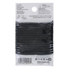 Scunci No Damage Hair Elastics  Assorted Colors   Black  30-count