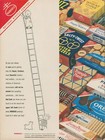 1953 Nabisco Ritz Oreos Vanilla Wafter Pretzels Cookies Ladder Vtg Print Ad L36