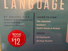 Learn American Sign Language - Complete Package  book   Flash Cards  New