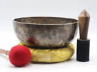 12 Inch Tiger Antique Singing Bowl Handmade In Nepal  Tibetan Singing Bowl Comes