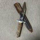 Vintage  L  F    Clark  Knarly Stag  San  Fran  Usa  Vg  Orig  Sheath