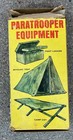 Vintage 1960s Marx Stony Smith Paratrooper Equipment Set In Original Box 2047