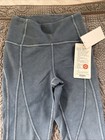 Lululemon Wunder Under Tight 28  Ribbed Washed Night Diver Size 4 Textured