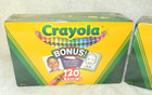 Lot Of 2 Boxes Crayola 120 Count Color Crayons   2010 New Factory Sealed