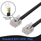 6 Ft Phone Cord  Landline Telephone Cable With Rj11 Plug And Inline Coupler