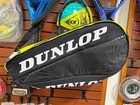 Dunlop Sx Club 3 Racket Bag  Black yellow  Authorized Dunlop Dealer