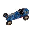 Rare Vtg Ray Cox  54 Thimble Drome Champion Tether Car In Blue 1950 Awesome
