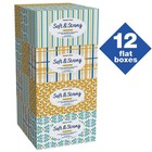Member   s Mark 2-ply Facial Tissues  Flat Boxes  160 Tissues box  12 Boxes 