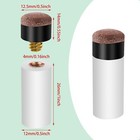 T10 Sets Screw On Pool Cue Tips Replacement Billiard Cue Tips With White Pool   