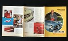 1960 Borgward Isabella Sales Brochure Lot Of 2 Color Photos Features Specs Vtg