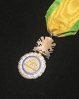 Wwi French Military Medal  Medaille Militaire  Makers Mark On Wreath