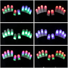 7 Colors Light Show Led Gloves Rave Light Finger Lighting Flashing Glow Mittens