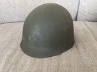 Us Military M-1 Steel Combat Type 1 Army Helmet W liner  2-pieces  Vietnam  1972