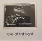 Baby Sonogram Picture Frame Love At First Sight Unisex White Wood Pearhead