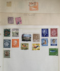 British Colonies Collection On Sheets Used 170  Stamps