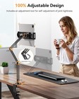 Tablet Stand Phone Holder Long Arm Lazy Bed Desk Mount For Iphone Ipad Kindle