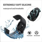 Silicone Universal Watch Strap 18mm 20mm 22mm For Samsung Garmin Replacement