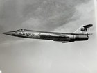 Vintage Military Fighter Jet Aircraft B w Photograph 8x10