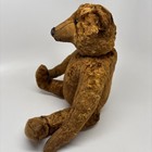 Antique Steiff   Mohair Teddy Bear No Tags Jointed Excelsior Black Button Eyes
