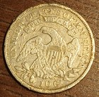 1830 Capped Bust Dime  vf  Scratched  309