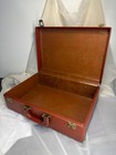 Vintage Westland Luggage Company Leather Case Brown 60s