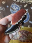 Antique Or Vintage Hand Beaded Victorian Heeled Shoe Pin Cushion Cottagecore 
