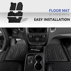 Floor Mats Backrest Mat Trunk Liners Tpe For 2016-2025 Dodge Durango 6 7 Seats