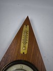 Vintage Wall Barometer   Thermometer - Working  Signs Of Use