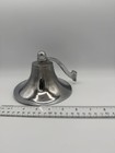 Chrome Plated Brass Ship Fog Bell Vintage Maritime 6  No Bracket