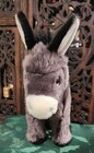 Aurora Miyoni Tots Donkey Foal Mule Plush Toy 10  Realistic Soft Dark Brown