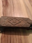 Apothecary Cork Press     Antique Pharmacy Cast Iron Tool Floral Design