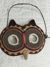 Panama Owl Mask Hand Woven  Bird Made By Wounaan And Ember   Panama Indigenous