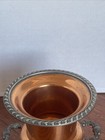 Vintage Silver On Copper Champagne Ice Mini  Bucket Urn