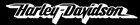 Harley Script Davidson Drop Shadow Vinyl Decal Free Shipping Pick Size   Color