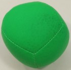 Juggling Balls  set Of 6 - 110g  6 Panel  Uv Reactive- Colors Vary-free Shipping